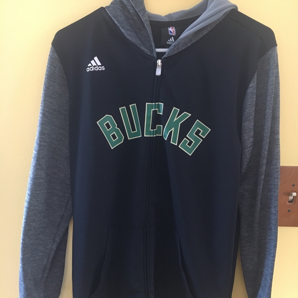 Black adidas bucks hoodie